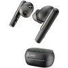 POLY Voyager Free 60+ UC, Jutiklinis ekranas Charge Case, USB-C, Carbon Juodas (P/N 216065-02), Belaidės, Office/Call center, Ausinės, Juodas