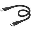 Kabelis USB Belkin USB-C - USB-C 0.15 m Juodas (CAB004BT0MBK)