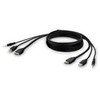 Belkin F1Dn1Ccbl Kvm Cable Juodas 3 M