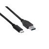 Club 3D Club3D CAC-1523 USB Type-C į Type-A, 10Gbps, PowerDelivery USB 3.1 Type-C kištukinis į USB Type-A kištukas 1,00 m juodas