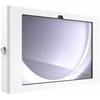 „Stojak Compulocks“ „Compulocks Galaxy Tab A9+ Apex Enclosure Wall Mount“ – dėklas – planšetiniam kompiuteriui – užrakinamas – metalinis rėmas – baltas – ekrano dydis: 27,94 cm (11 colių) – tvirtinimas prie sienos – skirtas „Samsung Galaxy Tab A9+“