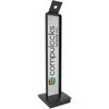 Compulocks turėtojas Maclocks Brendable VESA Mount Brand Me Security Floor Stand - Tiltable display Grindų stovas - Juodas