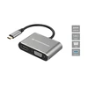 Stacja/replikator Conceptronic Conceptronic DONN16G doko stotelė Przewodowa USB 3.2 Gen 1 (3.1 Gen 1) Type-C Juodas, Sidabrinė