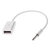 MicroConnect USB laidas MicroMobile USB-A - mini lizdas 3,5 mm Baltas (AUDUSBF)