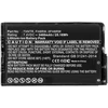 Coreparts Nešiojamas kompiuteris Baterija for Dell 26.64Wh 7.4V 3600mAh 25WH