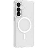 Dėklas eSTUFF INFINITE (GRS) OSLO S26+ Galaxy Clear Magnetic Cover.
