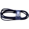 USB kabelis Dell USB-C - USB-C 1,8 m juodas (1,8 m USB-C į USB-C laidas)
