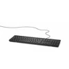 Klaviatūra DELL KB216, viso dydžio (100 %), laidinis, USB, QWERTY, juodas