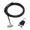 „Dicota“ apsauginio kabelio „T-Lock Ultra Slim V2“ užsegimas su raktu, 3x7 mm lizdu