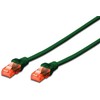Digitus 15m Cat6 U/UTP kabelis sieciowy Žalias U/UTP (UTP)