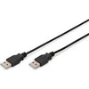 USB kabelis Digitus USB-A - USB-A 5 m Juodas (AK-30011- 050- S)