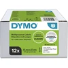 Dymo Pack - Multi-Purpose Labels - 32 X 57 Mm - 12 Rolls -