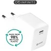 eSTUFF INFINITE (GRS) USB-C Charger EU PD 60W GaN. 1 x USB-C.