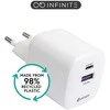 Įkroviklis eStuff eSTUFF ES637065 kroviklis įrenginiams nešiojamas Universal Baltas AC Inner
