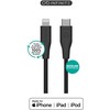 Kabelis USB eStuff Lightning 1 m Juodas (ES602180)