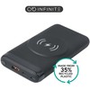 Powerbank eStuff INFINITE Power Bank 10000 mAh Juodas