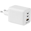 eSTUFF INFINITE USB-C įkroviklis ES PD 100W GaN. 2 x USB-C. 1 x