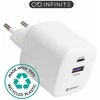 Įkroviklis eStuff eSTUFF ES637065 kroviklis įrenginiams nešiojamas Universal Baltas AC Inner