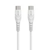 USB kabelis eStuff USB-C - USB-C 1 m Balta (ES604101)