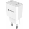 Įkroviklis eStuff USB-C Charger EU PD 20W Balta (ES635028-BULK)