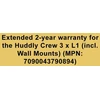 Ext. 2-yr warr. Huddly Crew 3 x L1 (incl. Wall Mounts)