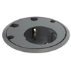 Kondator 935-PD10, F tipo, juodas, 51 mm