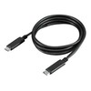 Kabelis USB Lenovo USB-C - USB-C 1 m Juodas (03X7610)