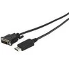 Kabelis Fujitsu DisplayPort - DVI-D 0.4m juoda (S26391-F6055-L270)