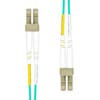 Garbot FO Cable 50/125�. OM3. LC/LC-PC. Aqua. 0.5m