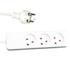 Garbot Plast maitinimo laidas 3 lizdai 7 m Baltas (24155123-7EE)