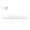 Listwa zasilająca Garbot Plast Power Strip 24155124-3EE 6-gniazdkowa 3m Baltas