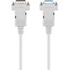 Goobay Gembird DB-9 - DB-9, 2m, Baltas (50224)