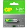 GP Baterija (AA) Alkaline SUPER LR6/AA, (4 batteries / blister) 1.5V