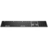 HP 720 Įkraunama belaidė klaviatūra, skirta įvairiems įrenginiams, pilno dydžio (100 %), belaidė, USB + „Bluetooth“, AZERTY, juoda
