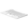 HP TOP COVER W/KBD CP BL SR UK M23769-031, Klaviatūra, UK