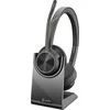 Hewlett Packard (HP) Poly Voyager 4320 Microsoft Teams Certified Ausinės + BT700 dongle + Charging Stovas