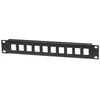 Intellinet Network Solutions INTELLINET 10 Port Patch Panel unpopulated 1 U juodas