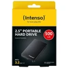 Išorinis kietasis diskas Intenso MemoryCase 2.5'' 500GB, Juoda