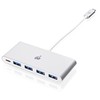 USB IOGear GUH3C4PD šakotuvai ir šakotuvai USB 3.2 Gen 1 (3.1 Gen 1) Type-C 5000 Mbit/s Balta