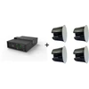 Kompiuterio kolonėlės Vivolink Audiopack Subwoofer + 4 x Pro Ceiling Speakers