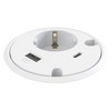 Formingfunction Forming Function Powerdot 1xUSB and 1xUSB-C Feed Through Baltas