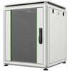 Lanview LOGON RDL12U66WH, Laisvai pastatomas stovas, 12U, 600 kg, Rakto užraktas, Reguliuojamos kojelės, Kabelių tvarkymas