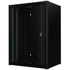 Lanview RWM16U45BL, Prie sienos tvirtinama lentyna, 16U, 29 kg, Juoda