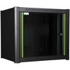 Serverio korpusas Lanview Lanview RWM09U45BL Rack 9U sieninė spintelė, juoda