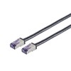 Lanview Cat6a HIGH-FLEX S/FTP Juodas
