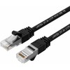 Lanview LV-SFTP6A20B tinklo kabelis, juodas, 20 m, S/FTP (S-STP)