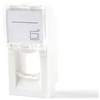 Lanview EURO OUTLET 45x22,5 - 1-PORT