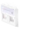 Lanview EURO OUTLET 45x45 - 2-PORT