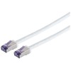 Lanview Lanview LVN-CAT6A-FLEX-25CMWH tinklo kabelis, baltas, 0,25 m, S/FTP (S-STP)