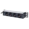 Lanview horizontal 4 way 10`` PDU